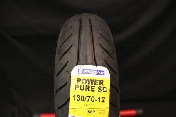 雄偉車業 米其林 POWER PURE SC 2CT 130/70-12 含裝2000元 送氮氣免費灌