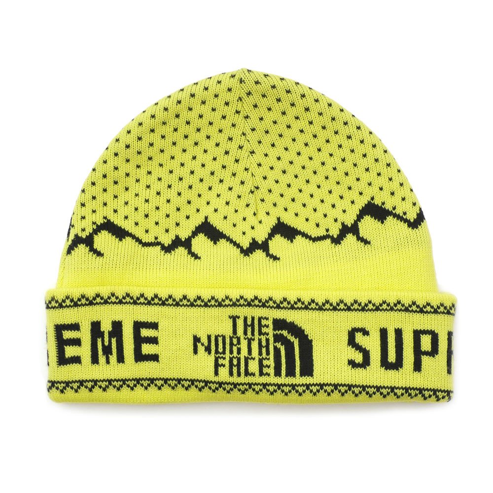 supreme north face fold beanie