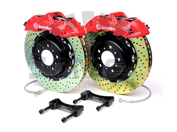 《OME - 傲美國際》Brembo GT 前6活塞 380MM 浮動碟 卡鉗 煞車 Audi A3 A4 S4 Benz A45 BMW F30 F10 M5