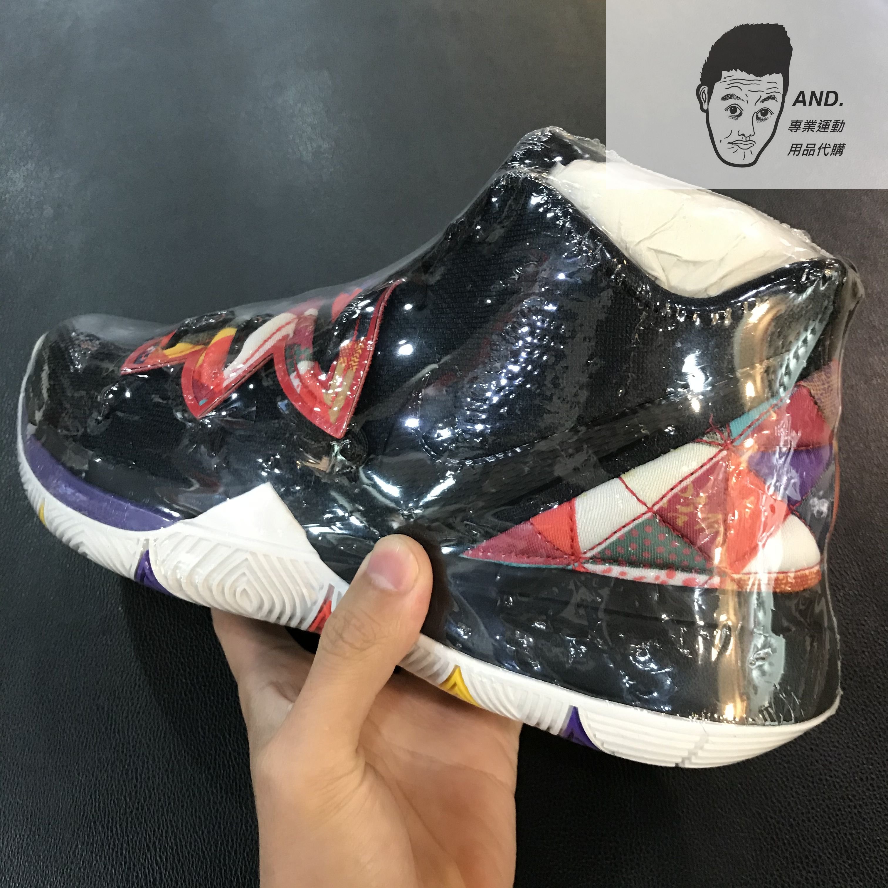 AND.】NIKE KYRIE IRVING 5 EP CNY 黑紅己亥中國年拼布男款AO2919-010