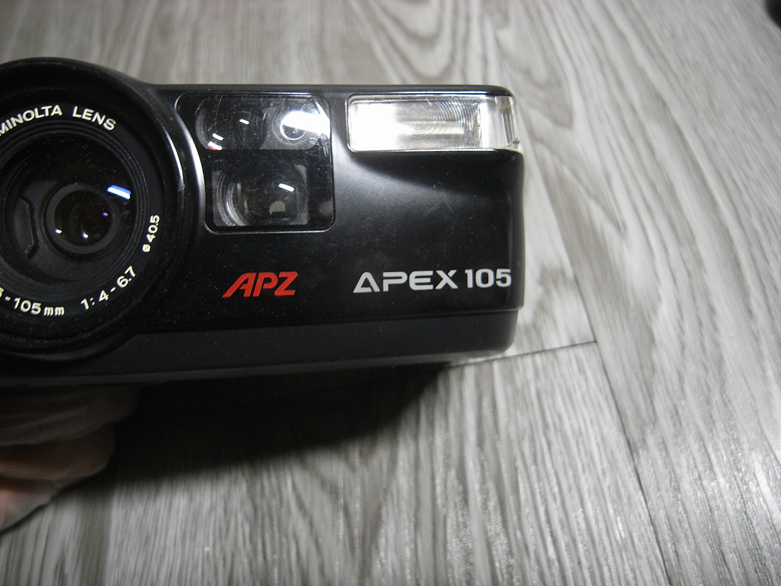 二手-早期minolta apz apex 105 底片機底片相機/傻瓜相機‧經典在現