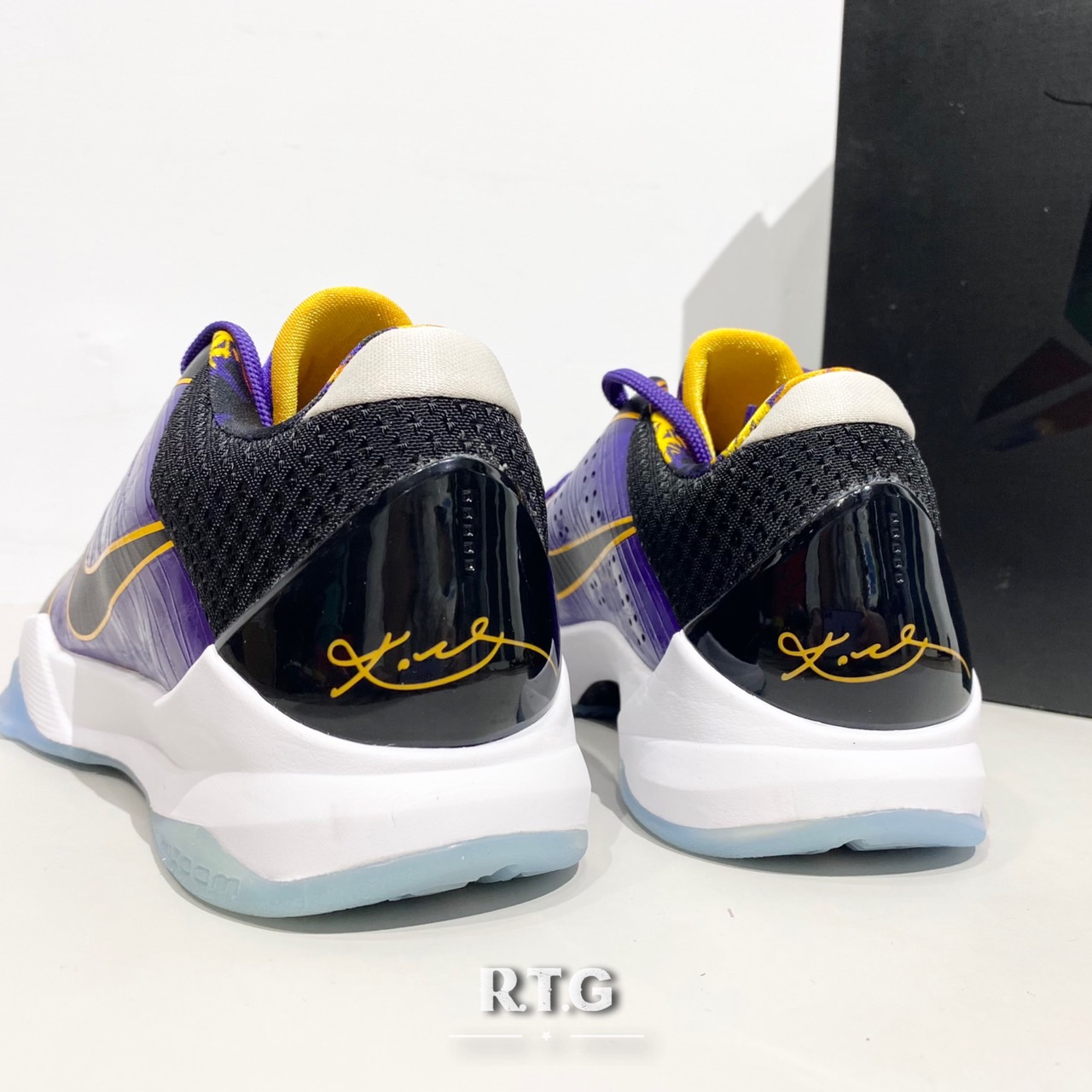 RTG】NIKE KOBE V PROTRO 5X CHAMP 紫色五代籃球鞋湖人US9 CD4991-500