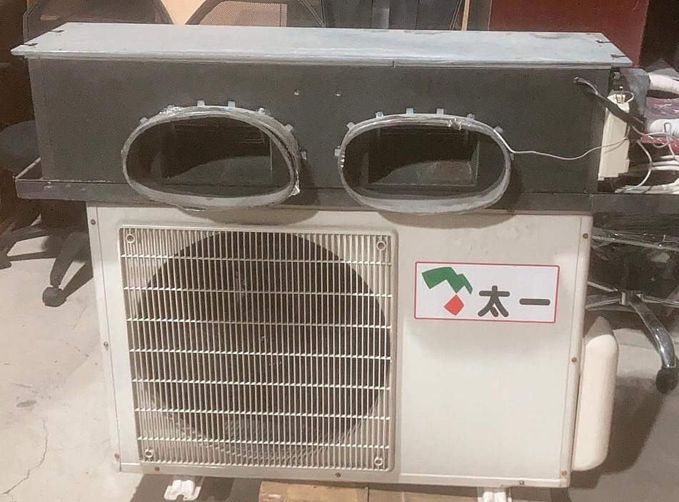 太一冷氣 分離式冷氣 營業用冷氣 吊隱式 二手 正常 2.5頓 7.2KW 110年出廠 有2台