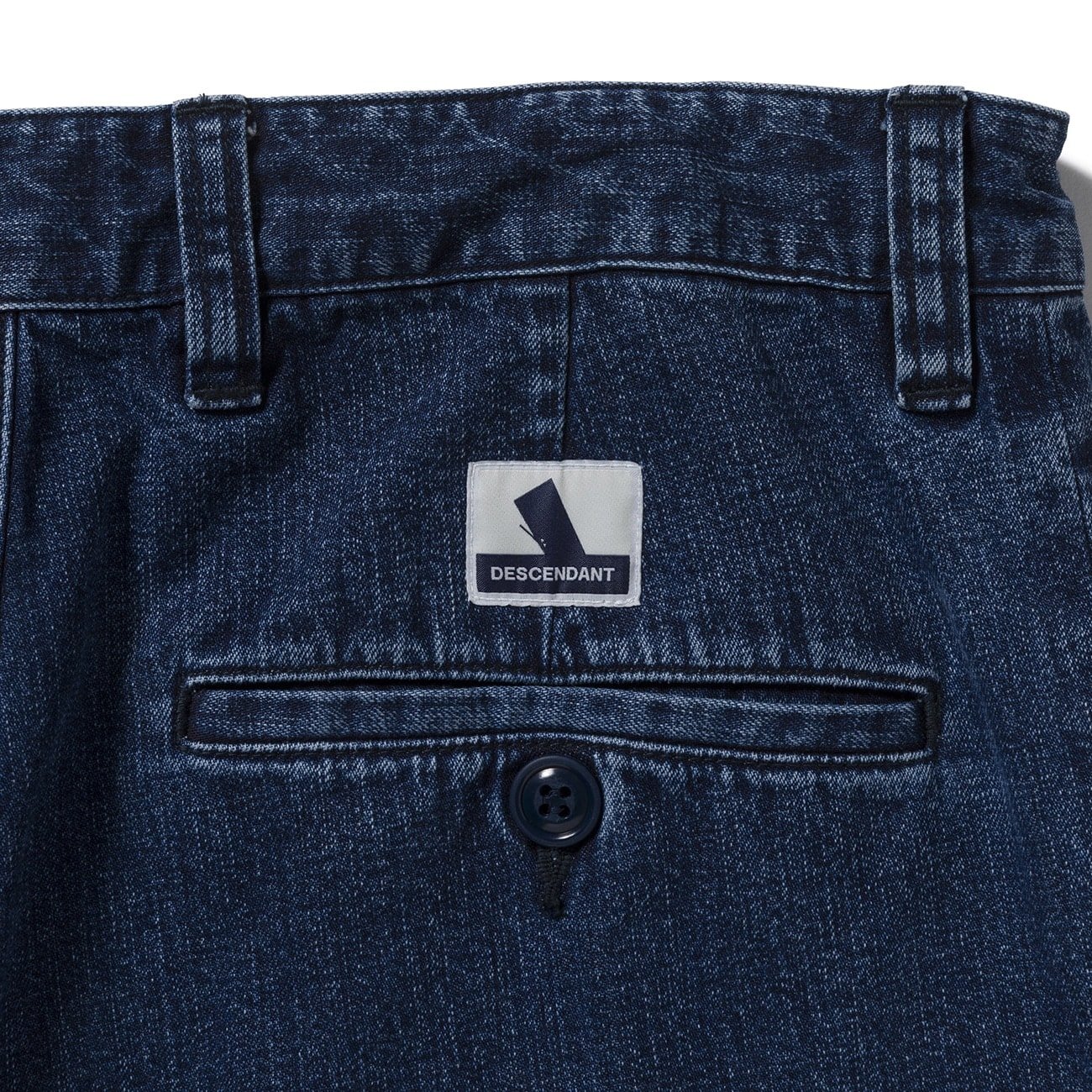 日貨代購CITY】2021SS DESCENDANT DC-6 DENIM SHORTS 單寧牛仔抽繩短褲