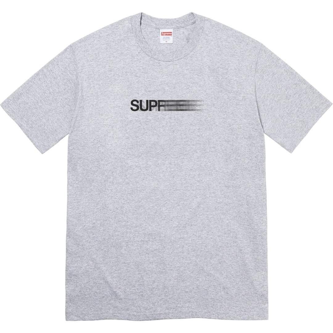 日貨代購CITY】2023SS Supreme Motion Logo Tee 黑色幻影陰影短T 短袖