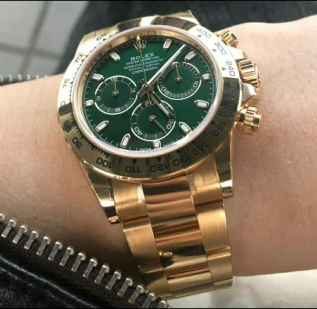 【已交流】勞力士 116508 迪通拿  ROLEX Daytona 綠油金 綠面 金迪 非 116518 116503 116500