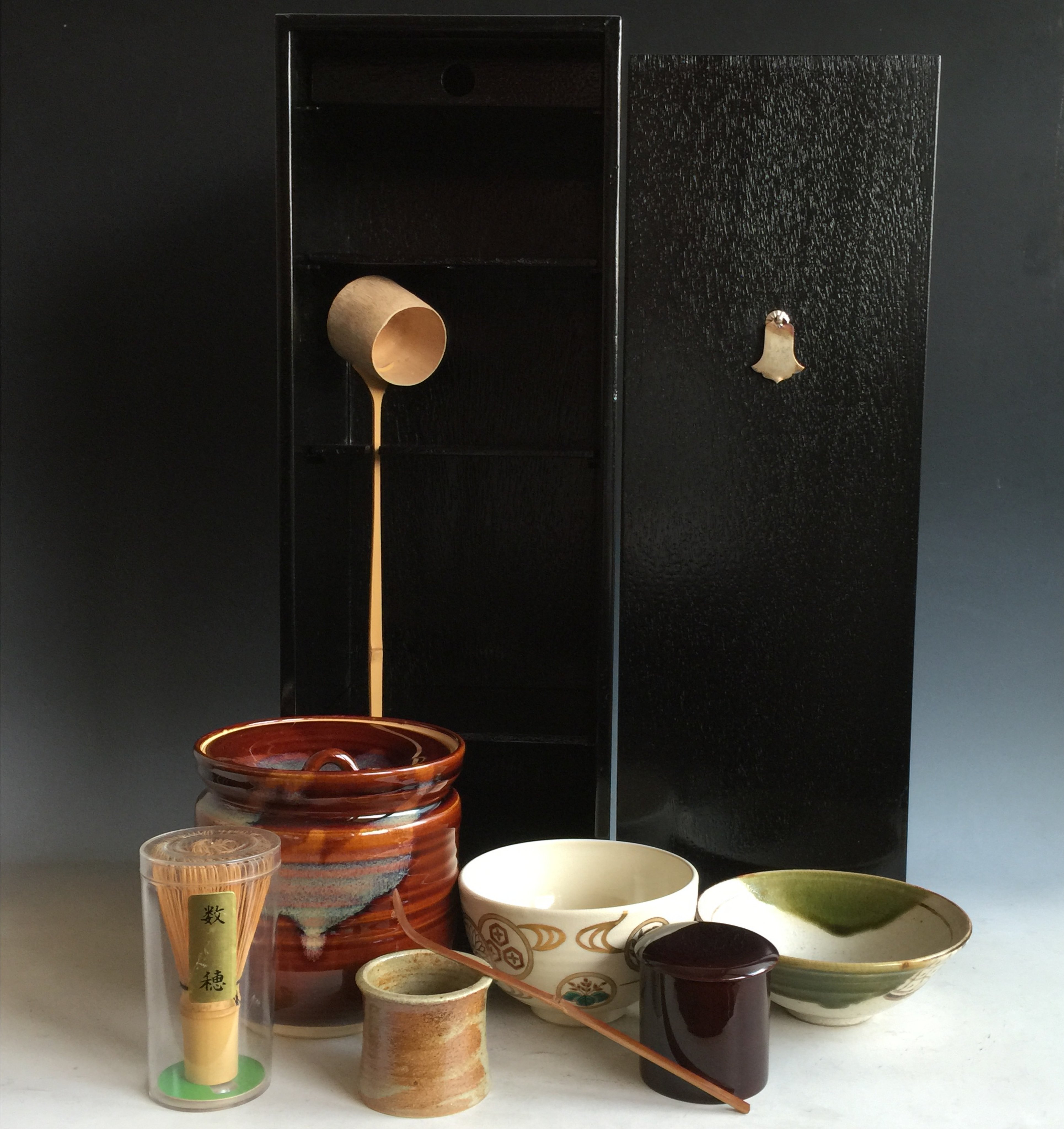 松果坊】日本茶道具一組九件含收藏木箱未使用品完整無傷b712d | Yahoo 