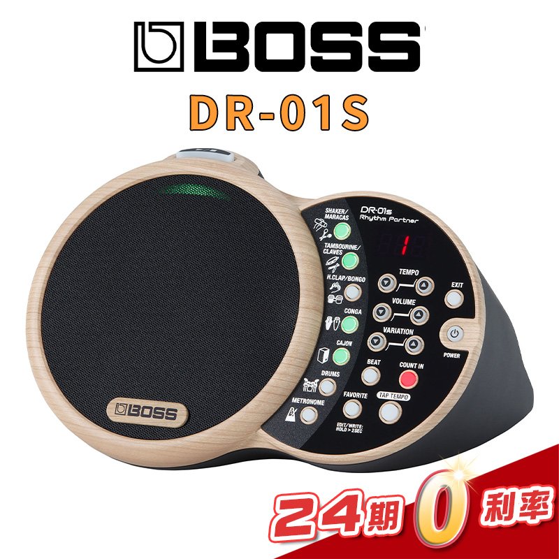 BOSS DR-01S Rhythm Partner 器材 | thephysicaleducator.com