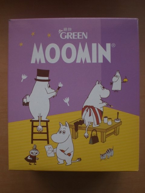 股東會紀念品~112中化 綠的GREEN 嚕嚕米MOOMIN 抗菌沐浴露(洋梨小蒼蘭)350ml ~2026/03/07