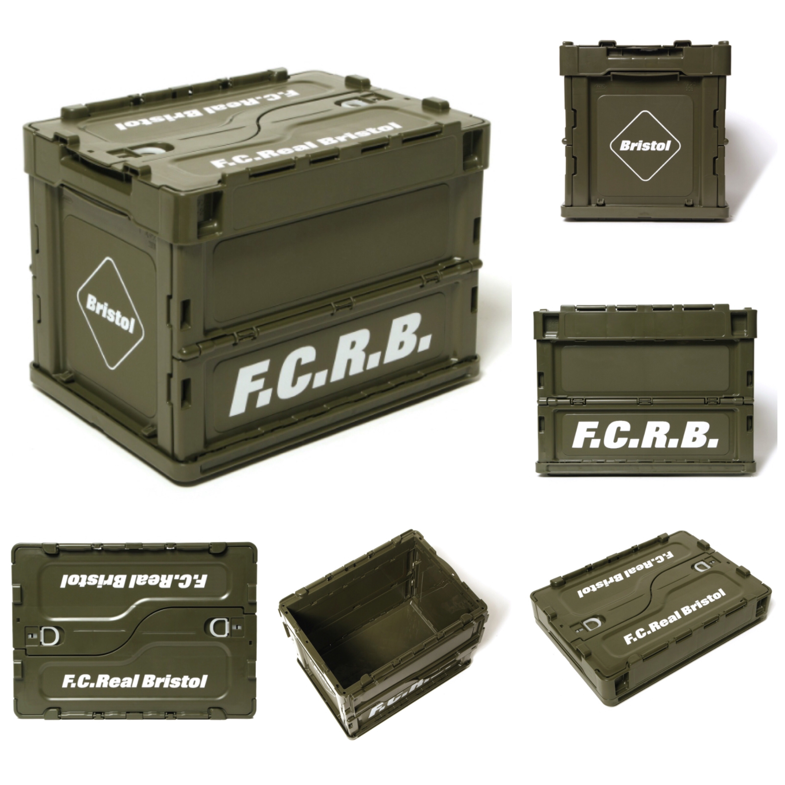 家具・インテリアFCRB コンテナ F.C.Real Bristol CONTAINER 2個 - ケース・ボックス・コンテナ