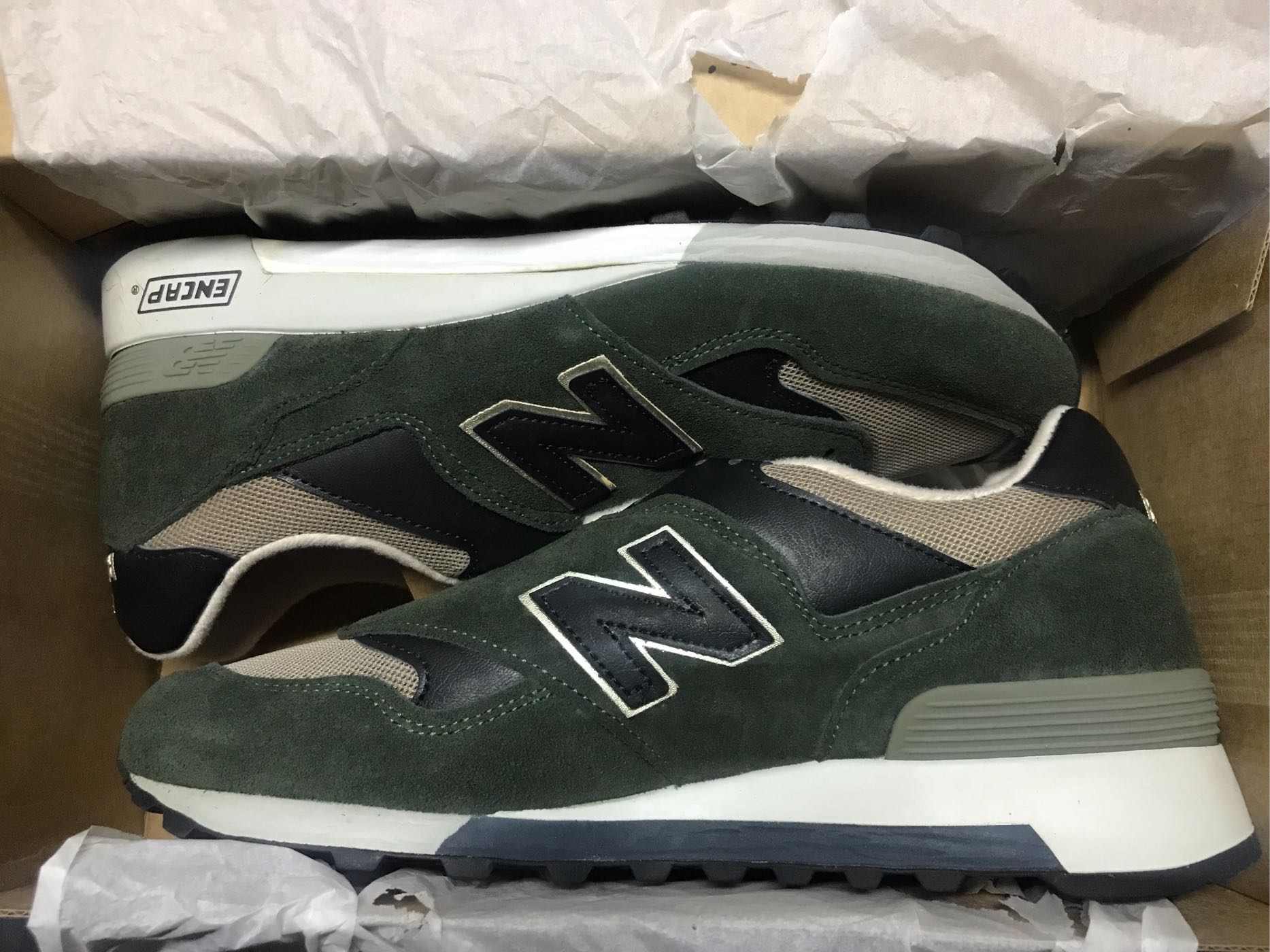 機能先決 火 瑕疵 New Balance M577DGK 英國製 綠 需自行修補或無視直測 M1300JP3 577