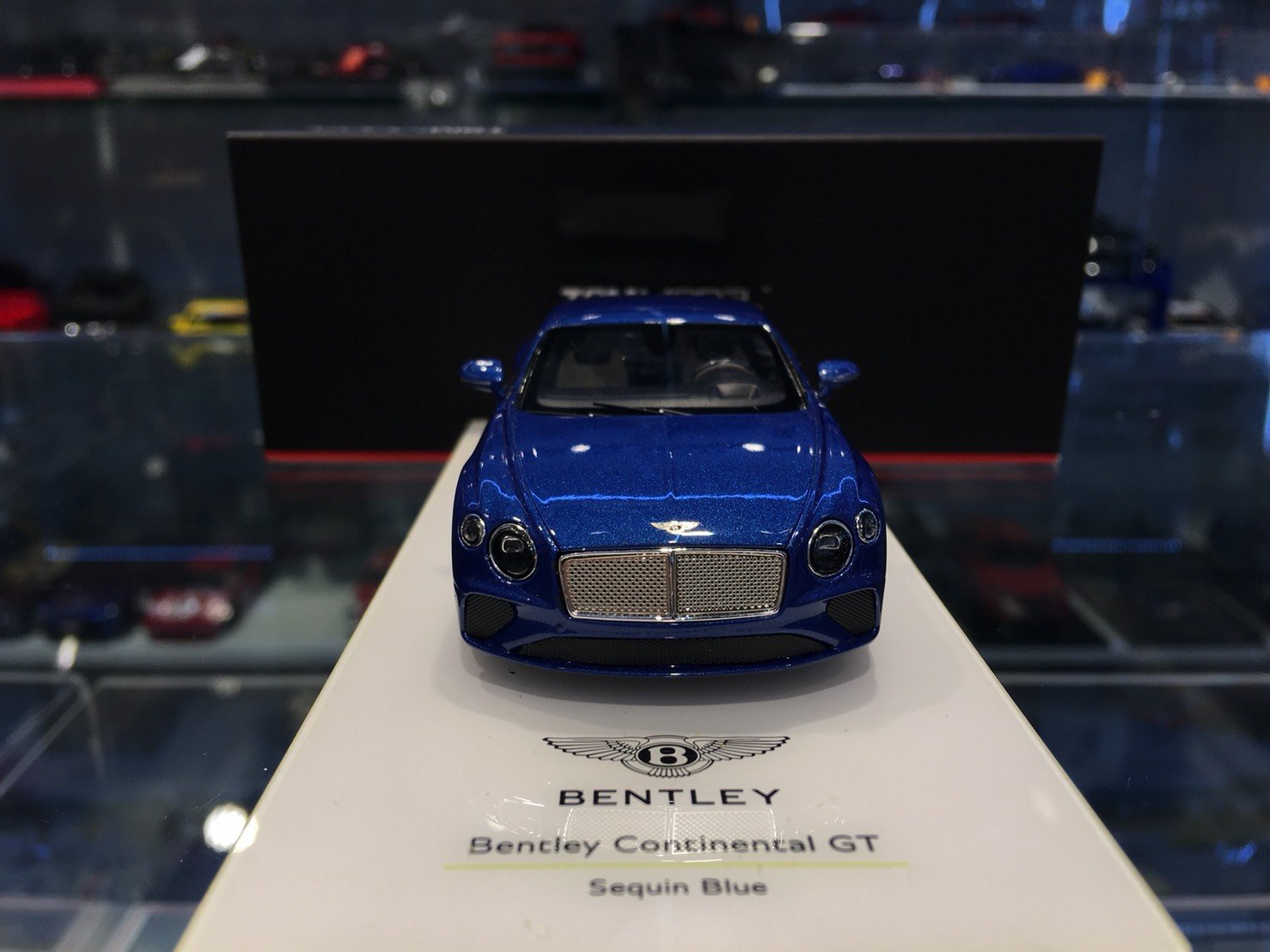 吉華科技＠ 1/43 TSM TSM430376 Bentley Continental GT Sequin 藍色
