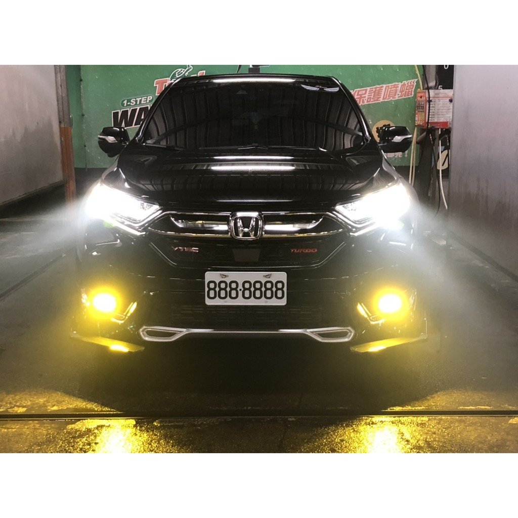 CRV5 CRV5.5 霧燈 大燈 (飛耀) LED 三色 黃光 白光 白黃光 黃白切換 H11 H8 H9 CRV5