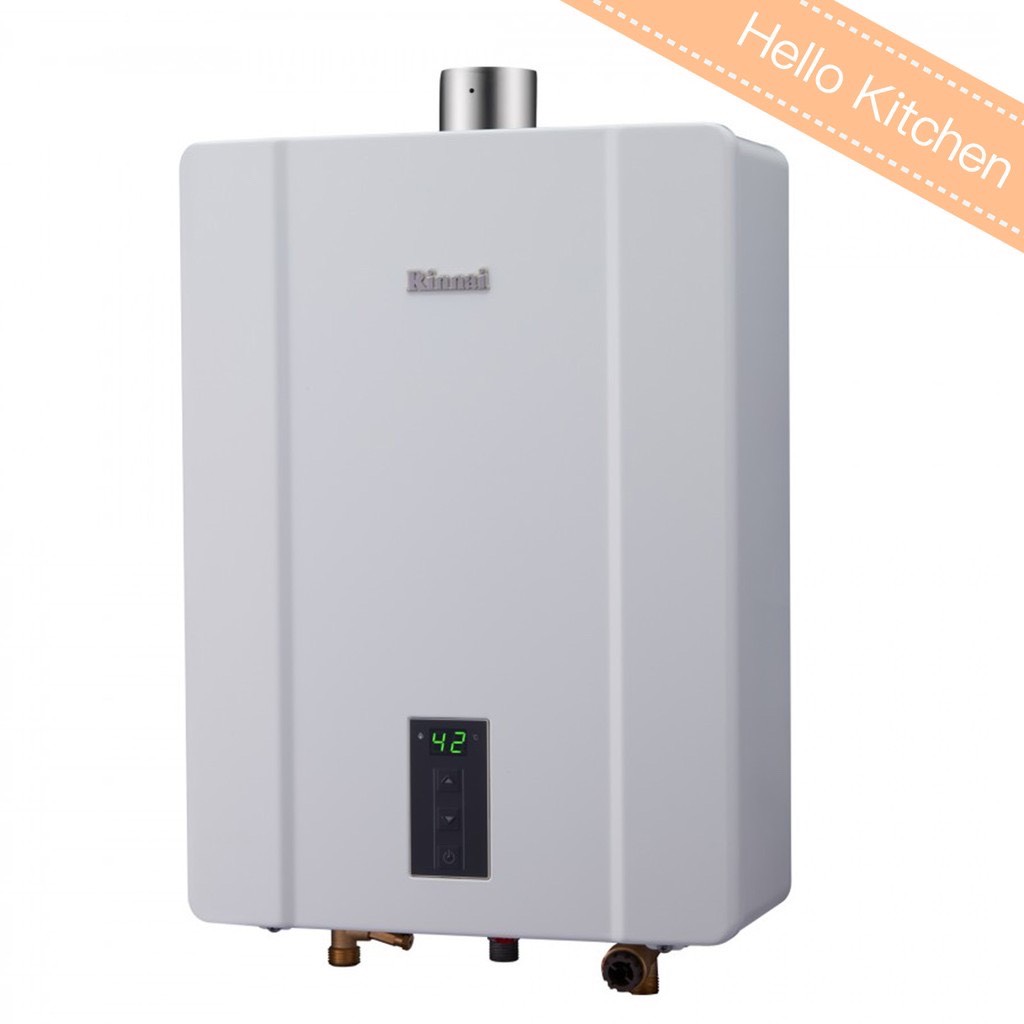 現貨【林內Rinnai】數位恆溫強制排氣式熱水器RUA-C1600WF c1600