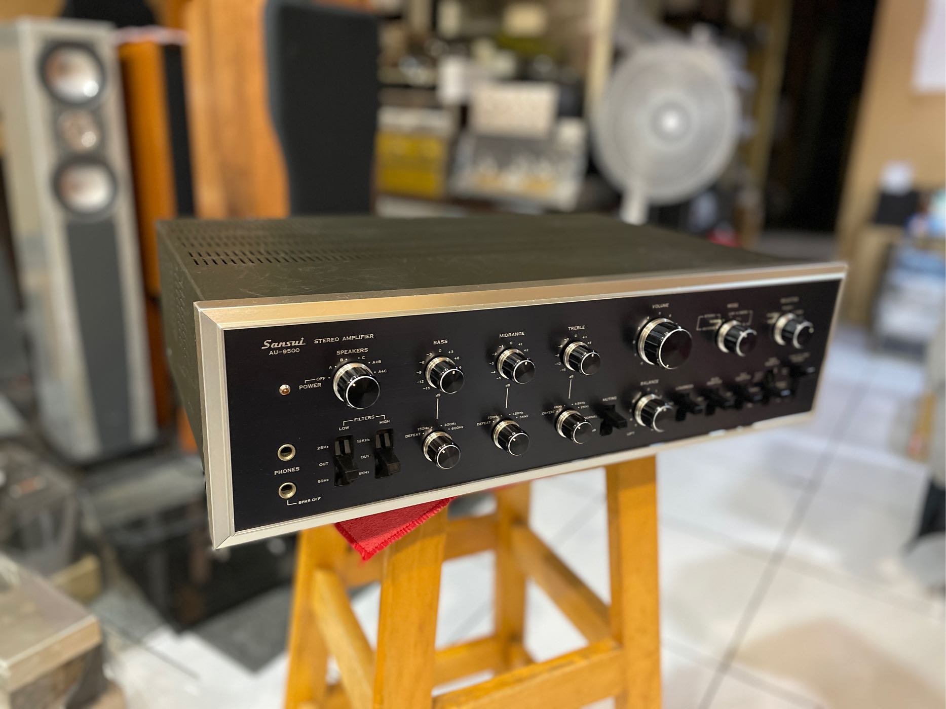 山水 Sansui AU-9500 全整備 超美品