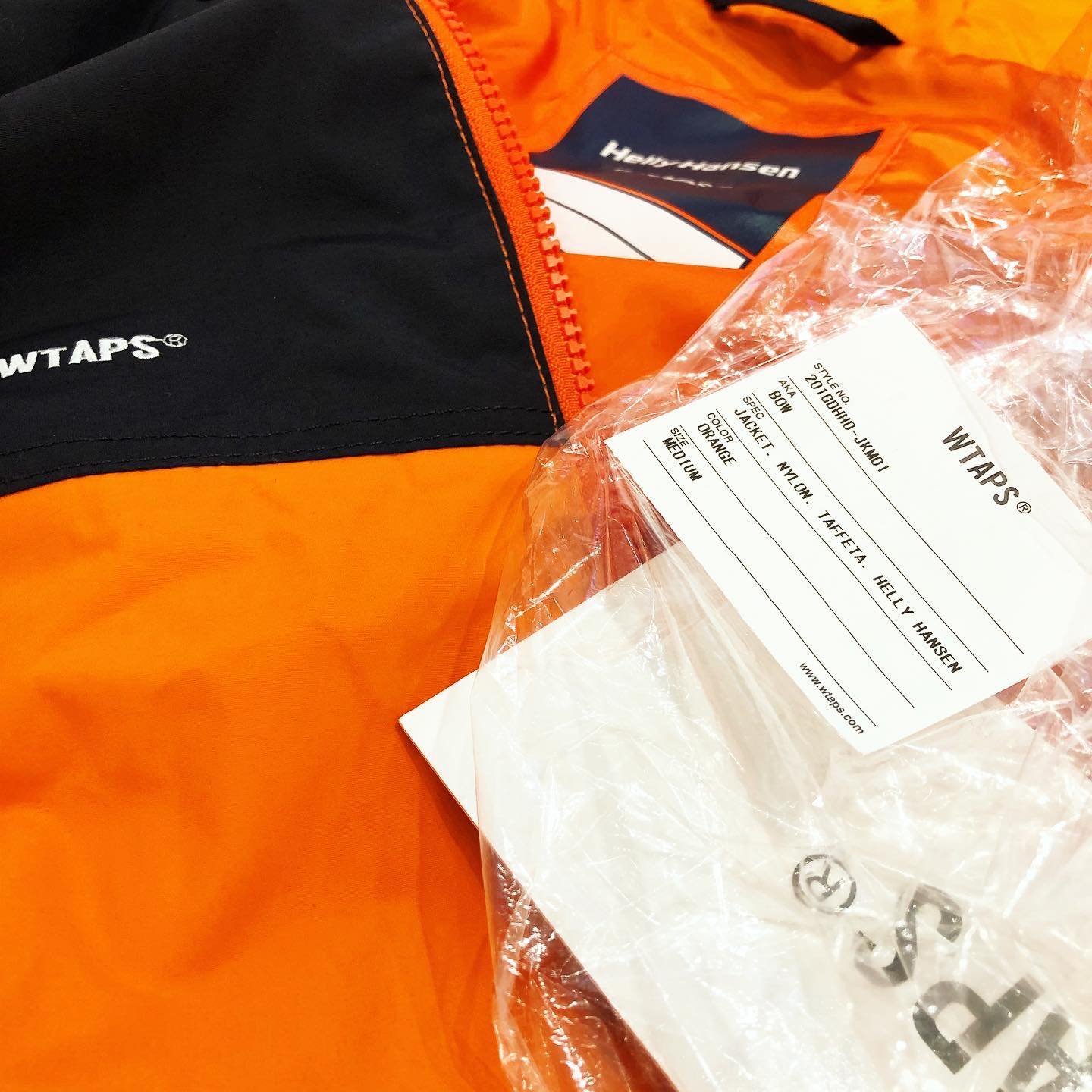 希望商店】WTAPS x HELLY HANSEN BOW JACKET 20SS 機能拼接衝鋒衣