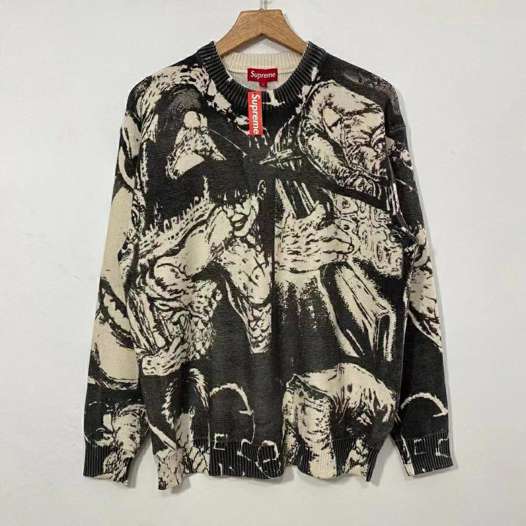 Supreme 21FW The Crow Sweater 烏鴉圓領毛衣針織衫| Yahoo奇摩拍賣