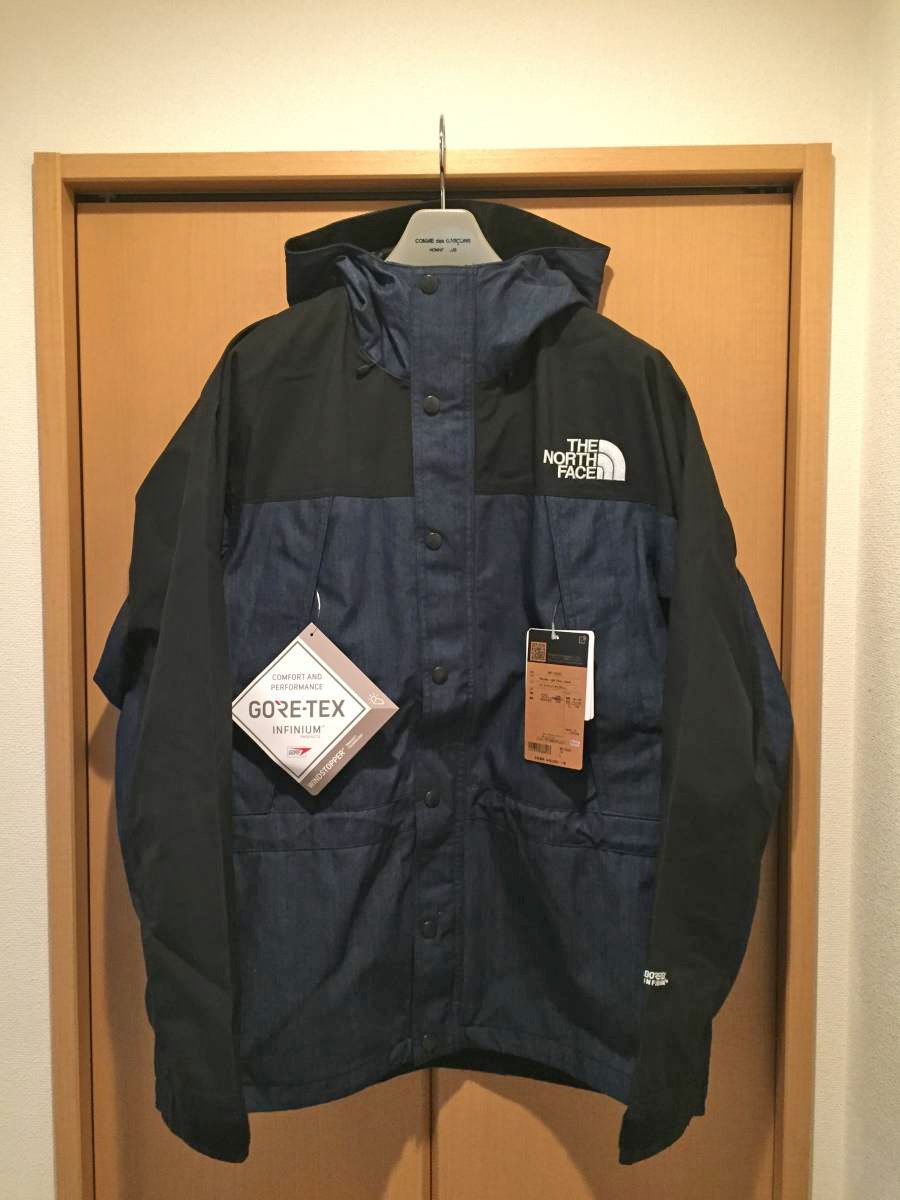 2020 THE NORTH FACE MOUNTAIN LIGHT DENIM JACKET NP12032 丹寧布