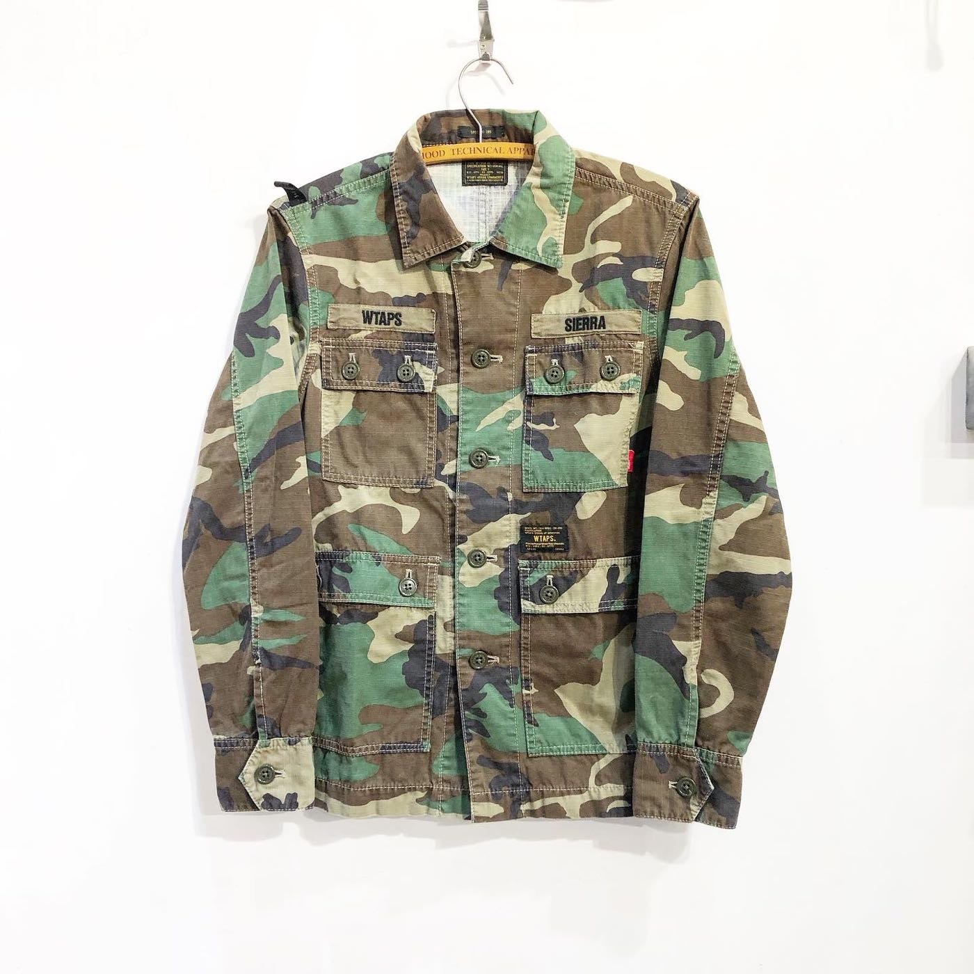 希望商店】 WTAPS JUNGLE SHIRT 13AW 經典迷彩四袋軍衫| Yahoo奇摩拍賣