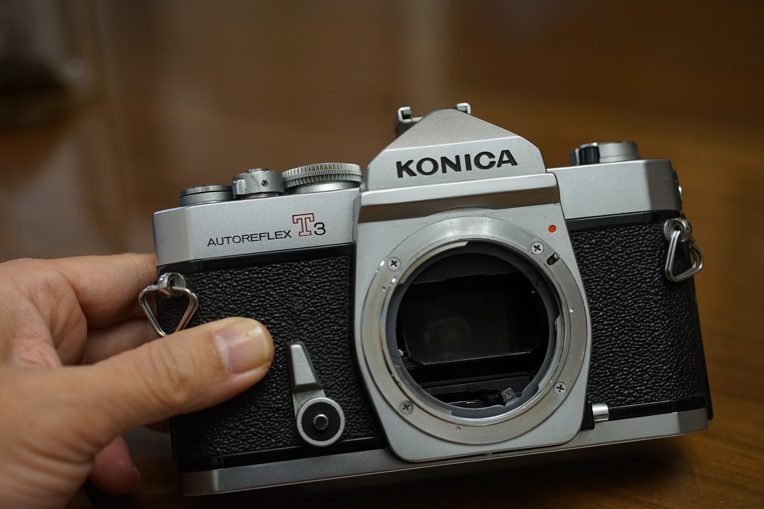 售】Konica Autoreflex T3 重曝加購馳名德味Hexanon AR 50mm F1