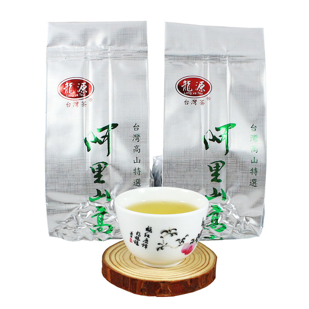 龍源茶品】阿里山-頂級香醇金萱茶葉2包組(150g/包)-附提袋/春茶/高山茶