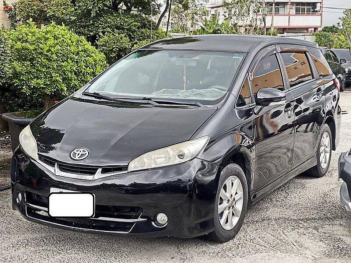 【寶馬車權】2012年~TOYOTA WISH 2.0 五門 七人座 省油休旅車 可原牌! 當舖車流當車零件車