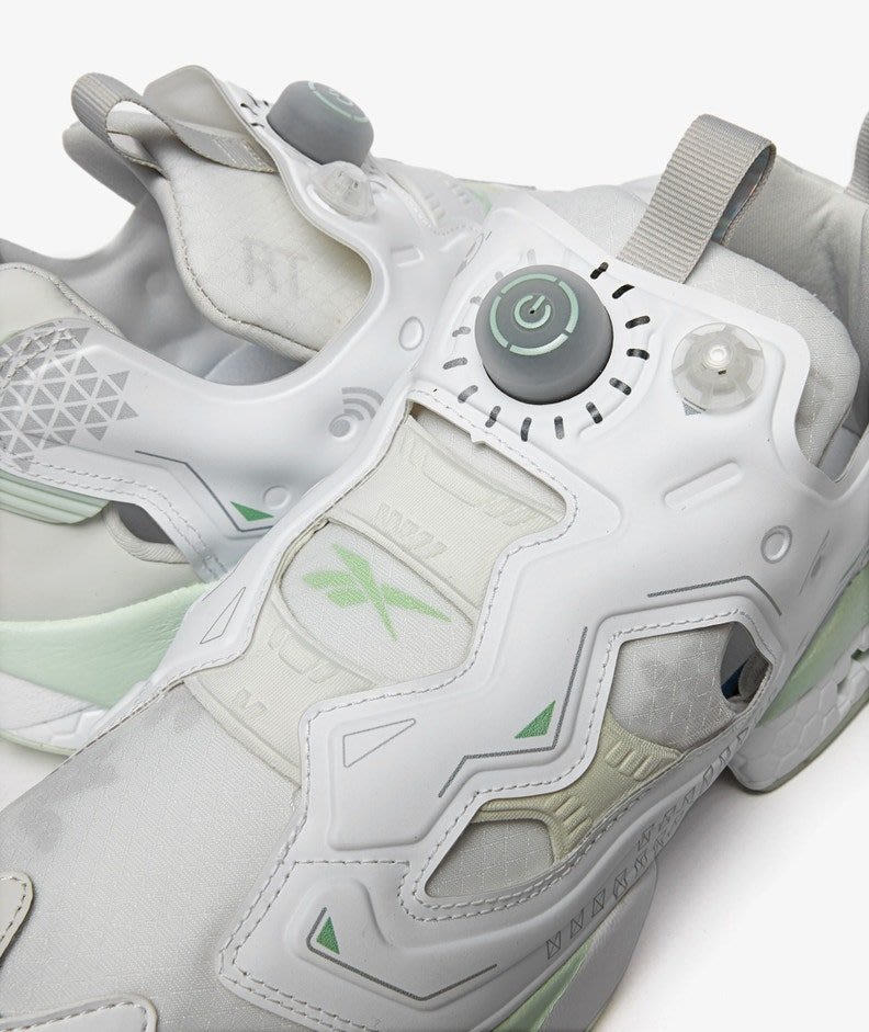 R代購Reebok InstaPump Fury Pump OG 白綠果凍Game Over 電子遊戲