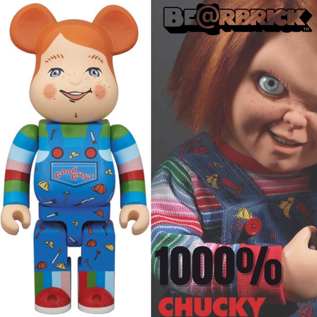 驚きの破格値 MEDICOM TOY - BE@RBRICK GOOD GUY とCHUCKY 1000% 2個