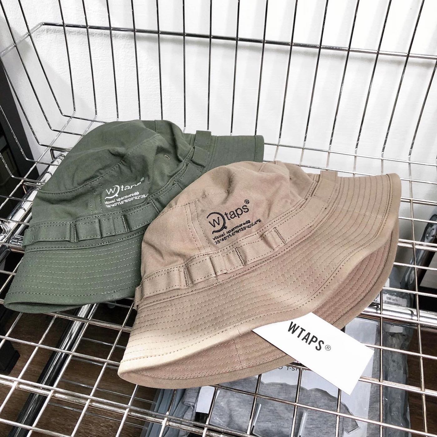 希望商店】WTAPS JUNGLE 01 / HAT / COTTON. WEAT 21AW 水洗軍事休閒