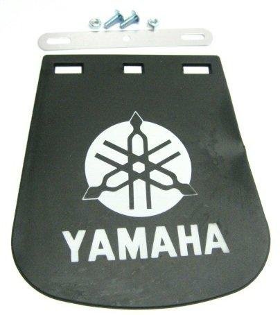 RILI~S~ YAMAHA/ HONDA/SUZUKI/kawasaki LOGO造型 橡膠擋泥板 土除橡皮前擋泥板片(小)