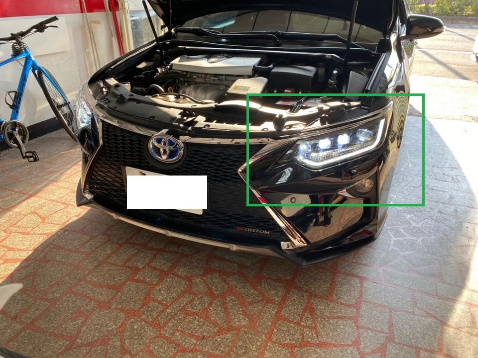 (車之房) 2016後 7.5代 CAMRY 4魚眼 LED 流水方向燈 一抹藍大燈 導光 日行燈 汽油版專用 專用插頭