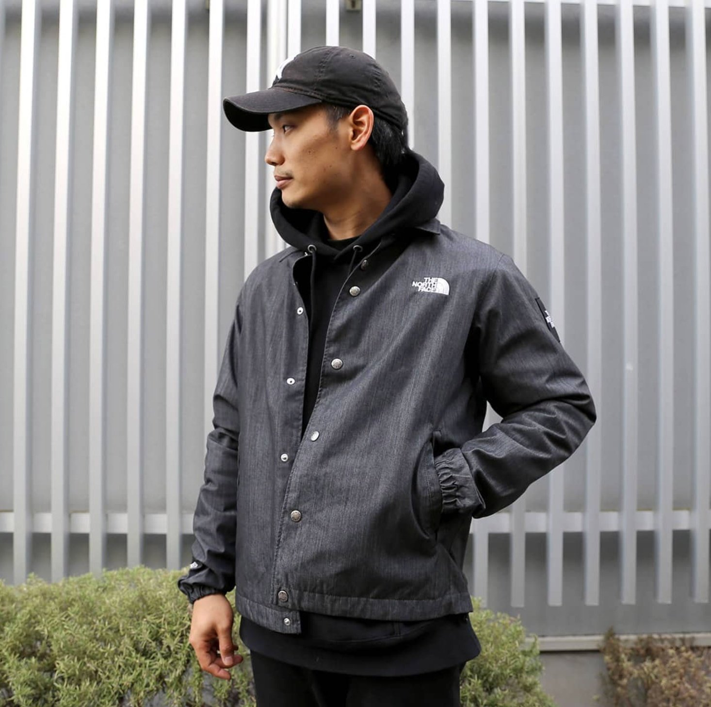 THE NORTH FACE GTX DENM COACH JACKET 教練夾克外套np12042-id。太陽