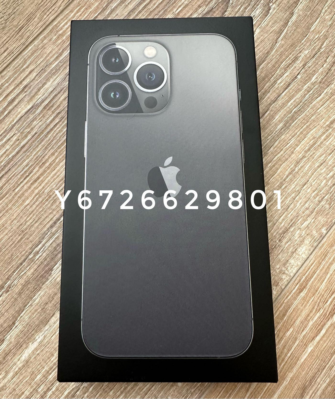 [全新未拆] iPhone 13 Pro 256G 石墨黑 支援兩張實體sim卡