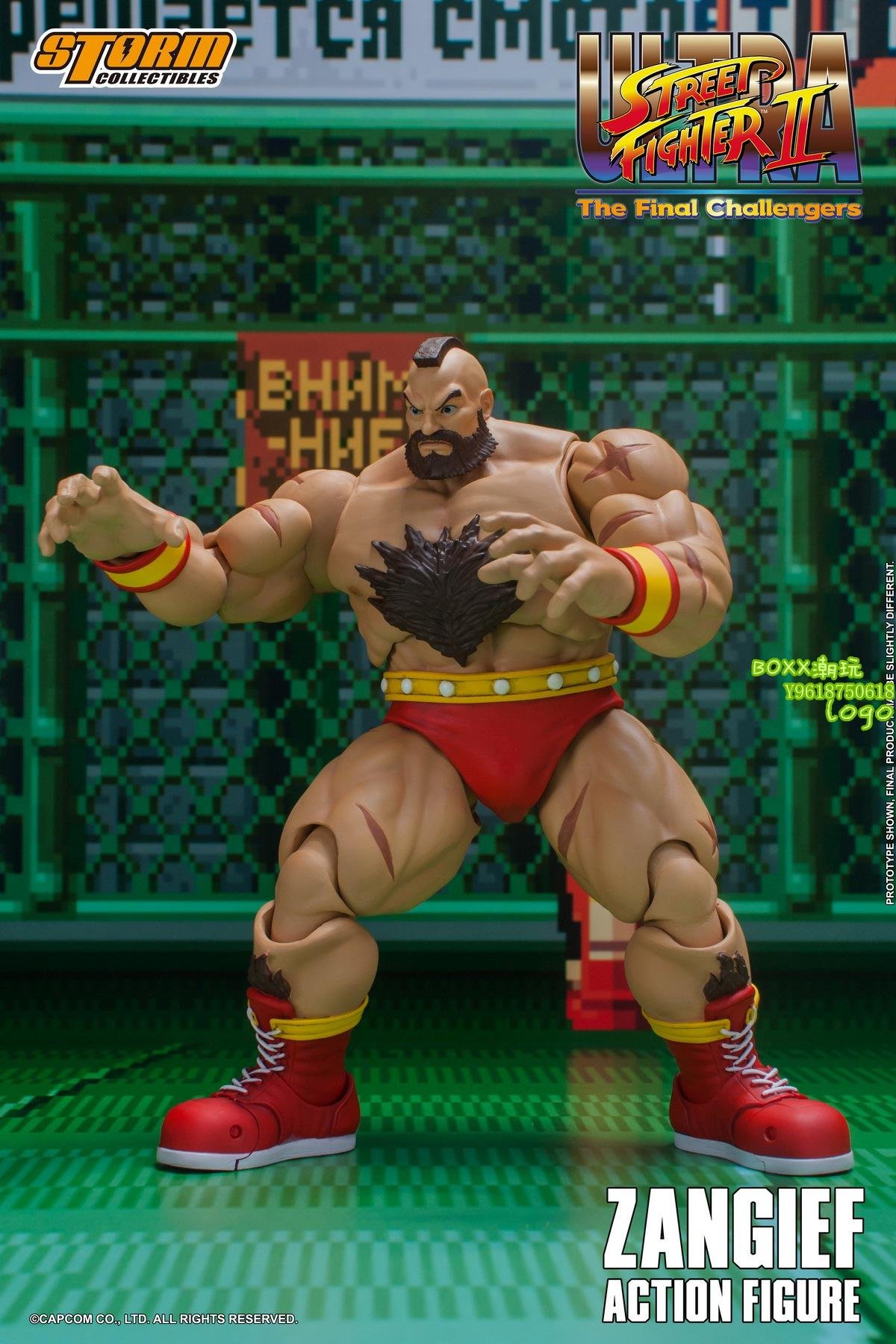 BOXX潮玩~33TOYS Storm Toys CPSF22 6寸街頭霸王2 老蘇桑吉爾夫ZANGIEF 