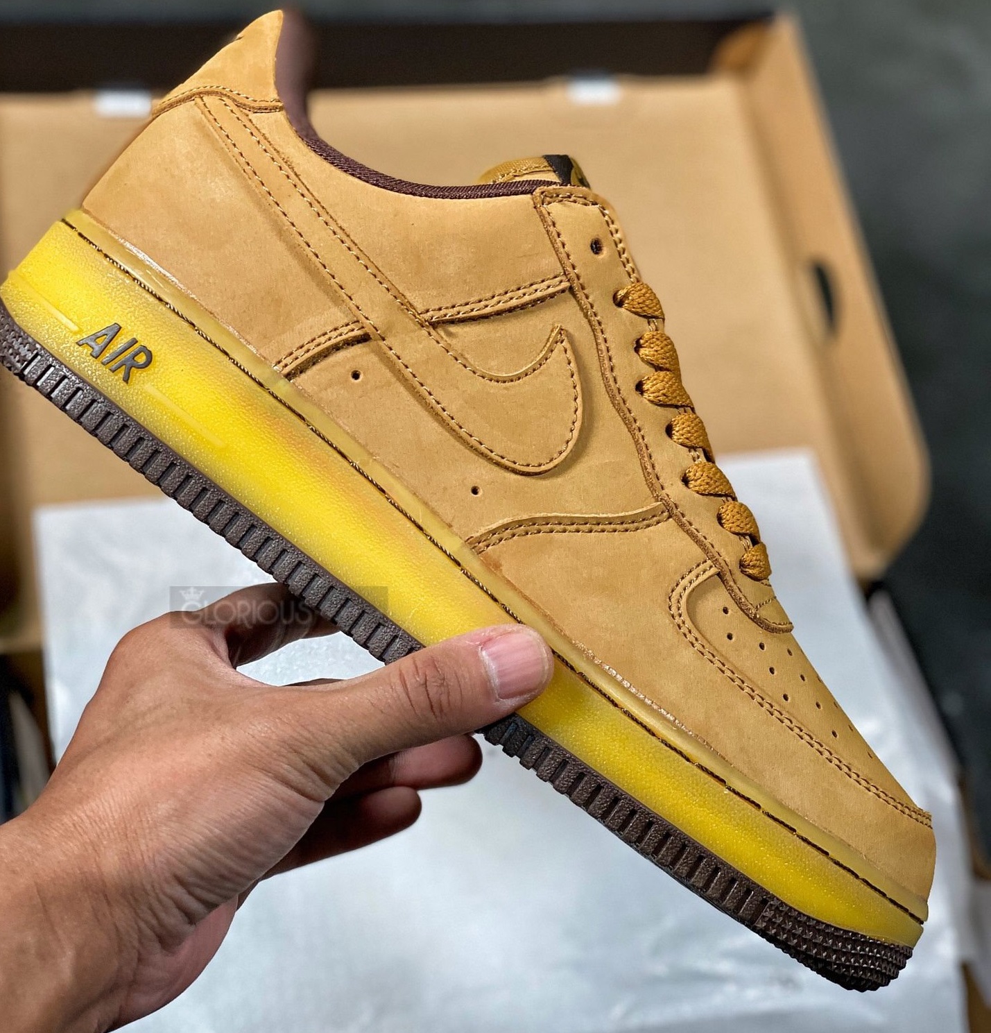 新Nike Air Force 1 Low 摩卡Wheat Mocha DC7504-700【GLORIOUS代購