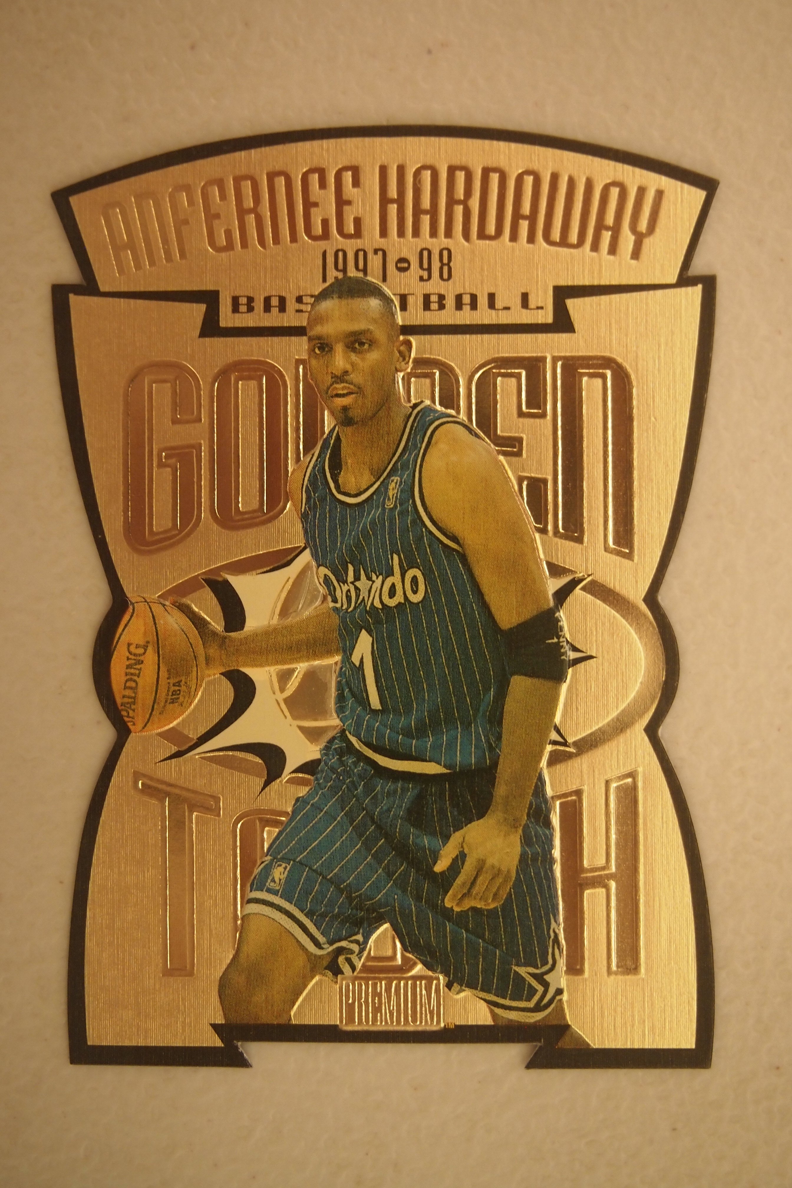 1997-98 SkyBox Premium Golden Touch #GT7 Anfernee Hardaway | Yahoo