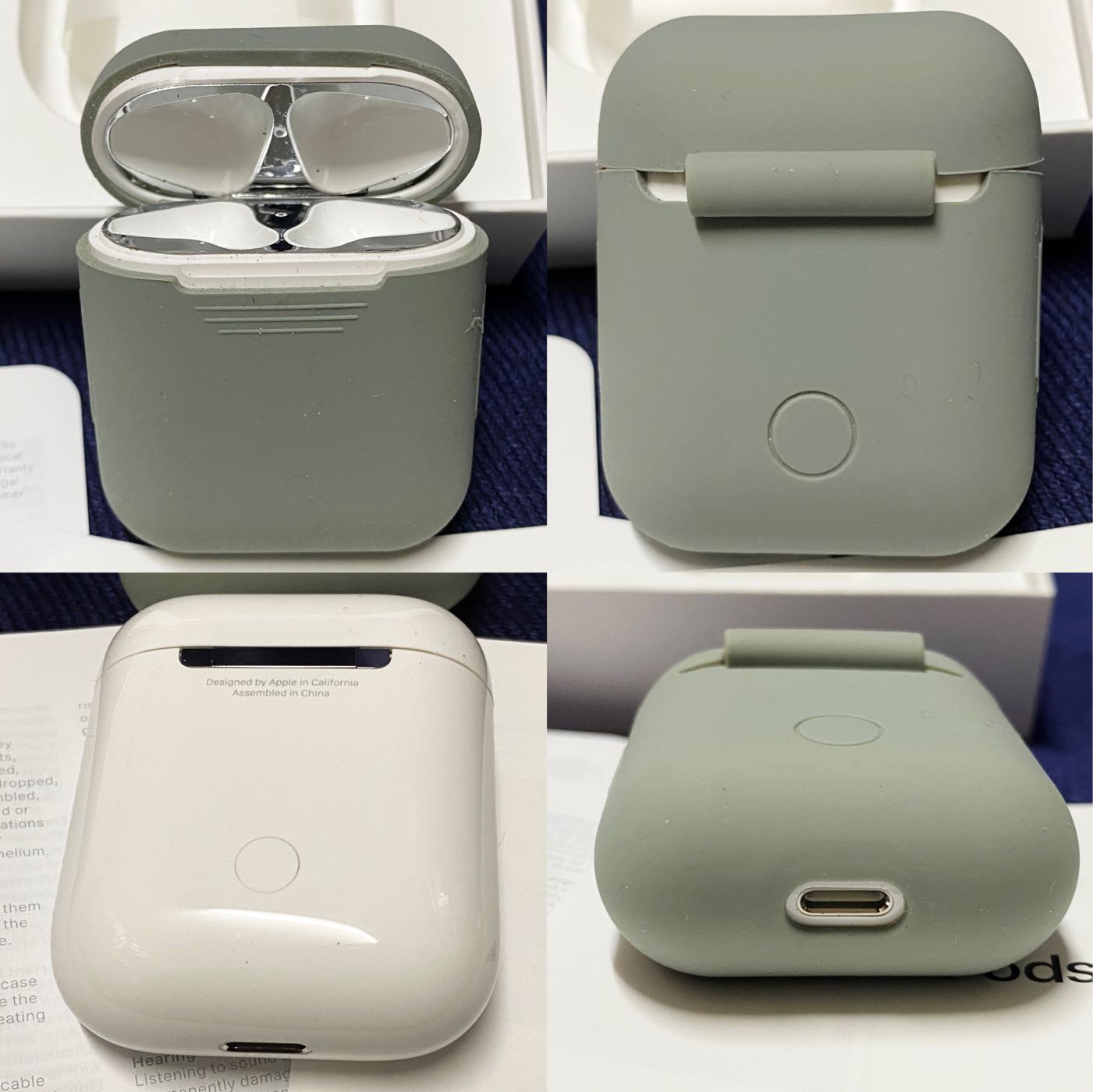 2019款 AirPods 2代 MV7N2TA/A 搭配充電盒 (不具備無線充電盒款) 近新美品