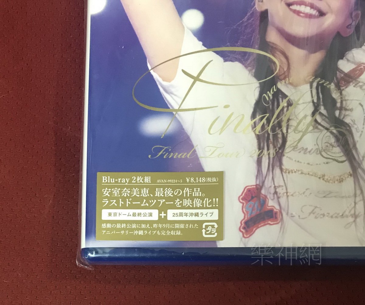 安室奈美惠namie amuro Final Tour 2018 Finally日版藍光Blu-ray通常盤