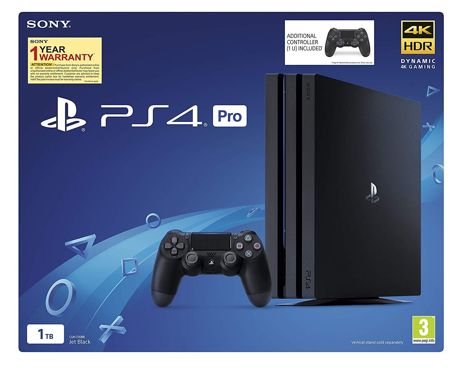 PS4 PRO 1TB 新品未使用-