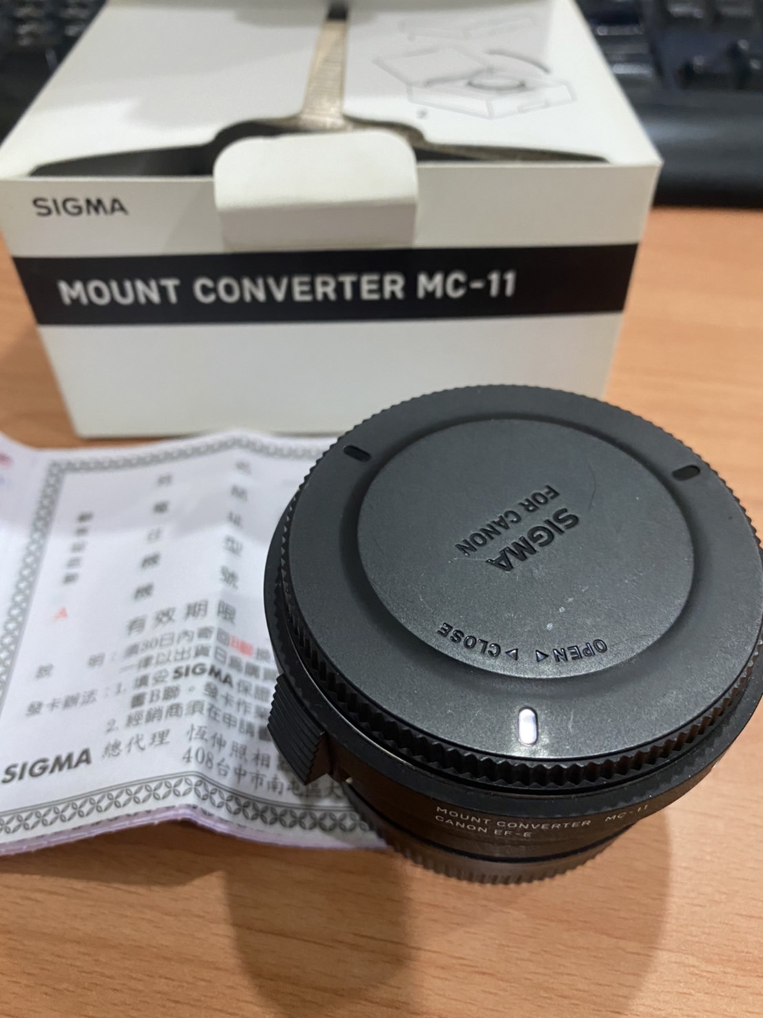 Sigma MC-11 CANON EF 轉 SONY E-MOUN二手轉接環