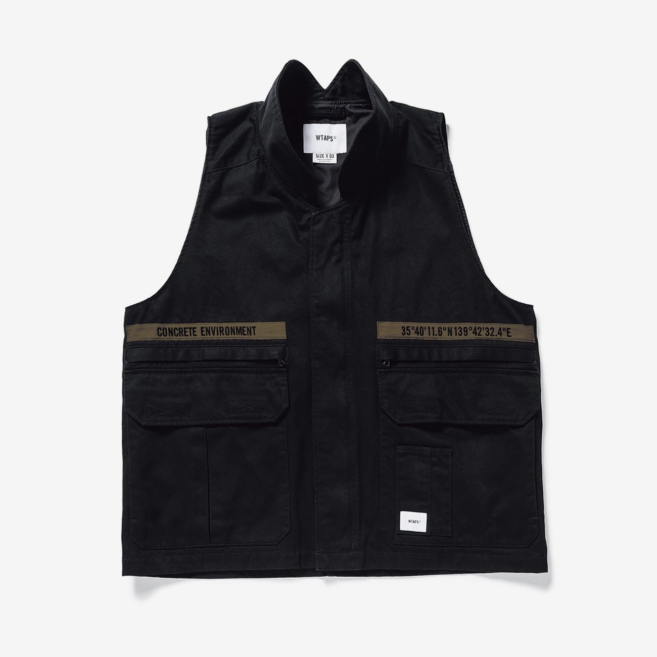 日貨代購CITY】 2021SS WTAPS REP VEST COTTON TWILL 工裝背心穿搭兩色