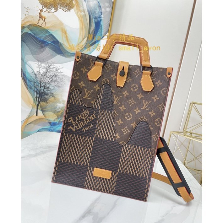 Louis+Vuitton+Nigo+Mini+Tote+Bag+N40355+Monogram+Damier+Virgil+