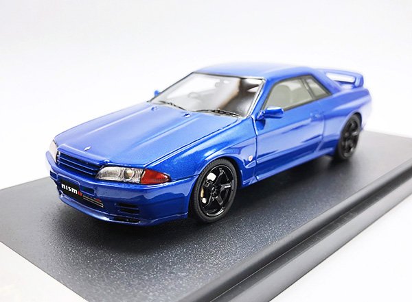 秉田屋 現貨mark43 Nissan 日產skyline Gt R Gtr R32 Nismo 藍1 43 Yahoo奇摩拍賣