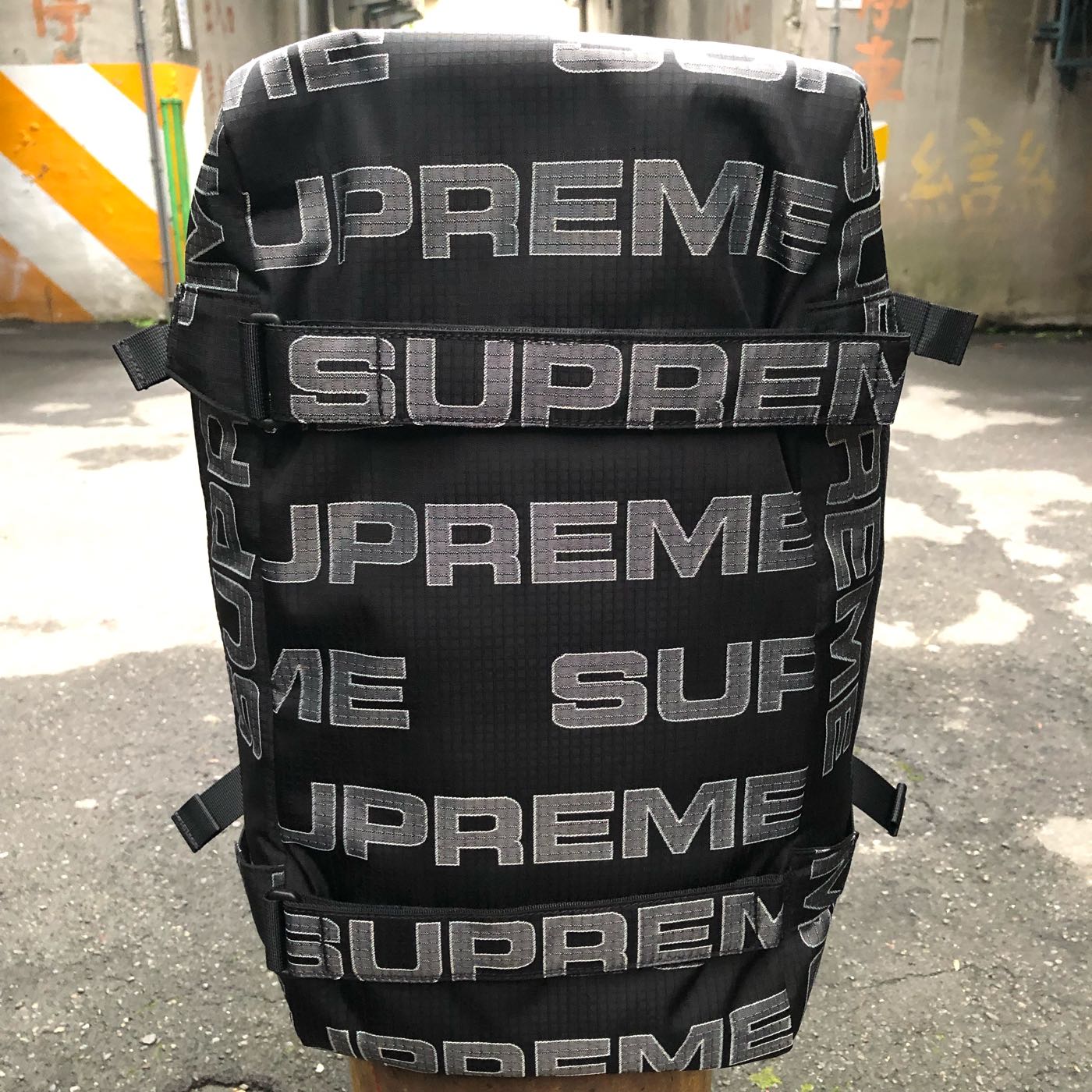 現貨2021AW Supreme Duffle Bag 旅行袋旅行包手提側背編織黑色| Yahoo