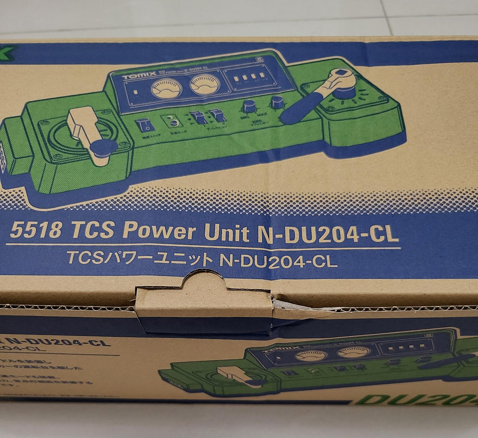 日本帶回全新～ TOMIX 5518 TCS Power Unit N-DU204-CL 運轉台型控制器