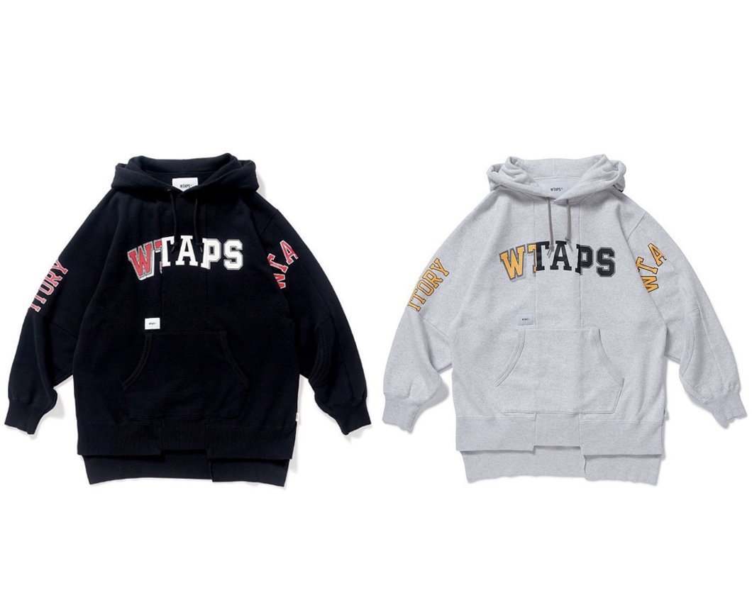 希望商店】WTAPS RIPPER 02 / SWEATSHIRT 18AW 拼接字母帽衫| Yahoo