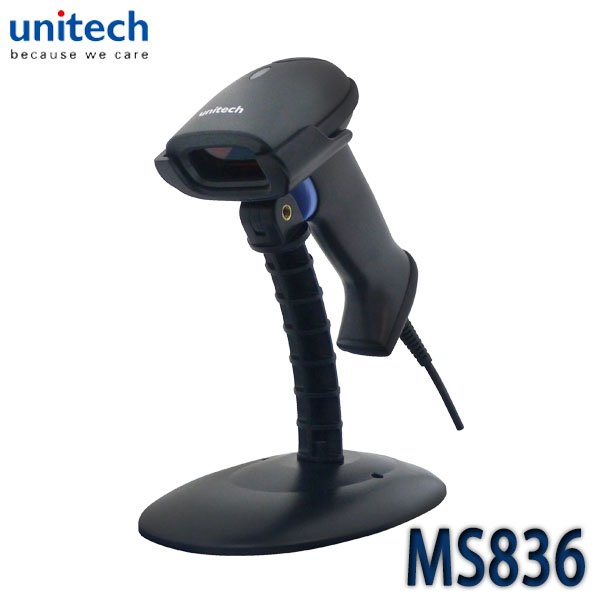 【MR3C】含稅附發票 Unitech MS836 手持式雷射條碼掃描器 USB介面