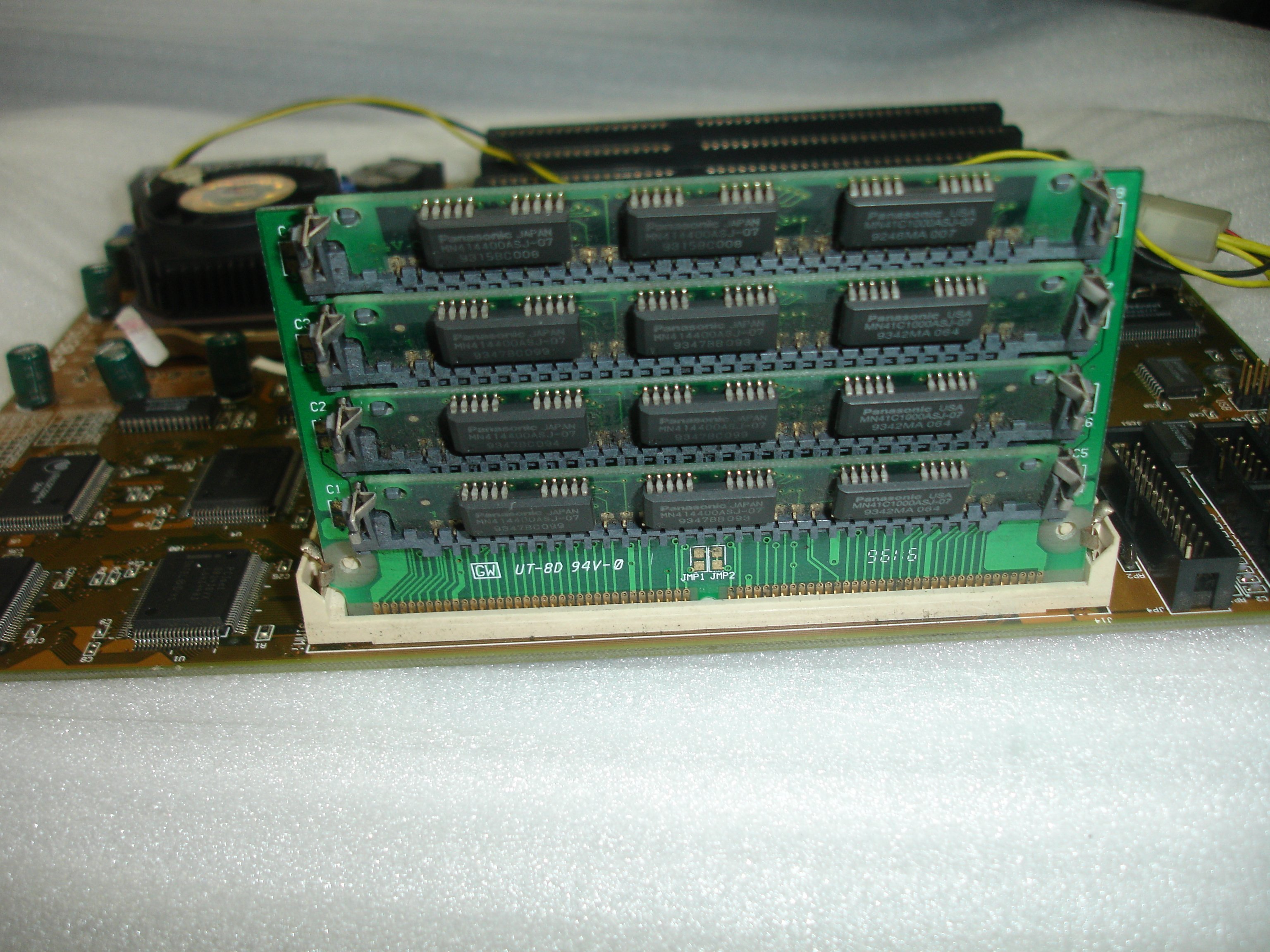 電腦零件補給站】古董級記憶體386 486主機板72pin記憶體擴充卡| Yahoo 