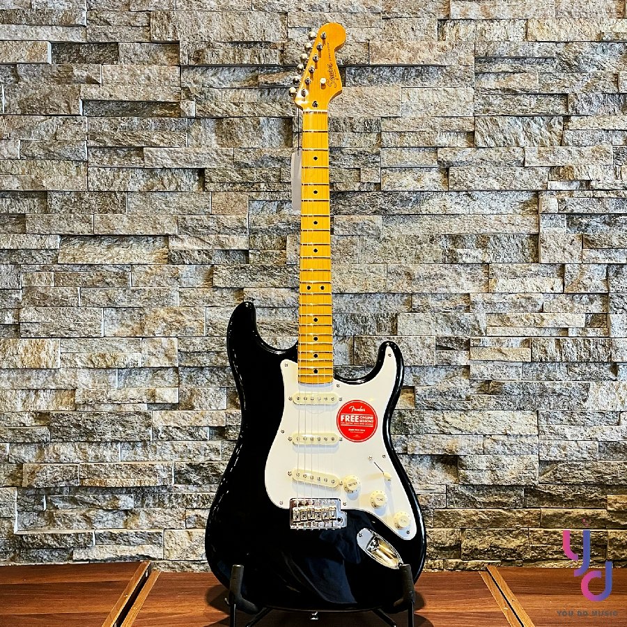 分期免運 贈千元配件 Squier Classic Vibe Strat 50s 黑色 電吉他 Fender 楓木指板