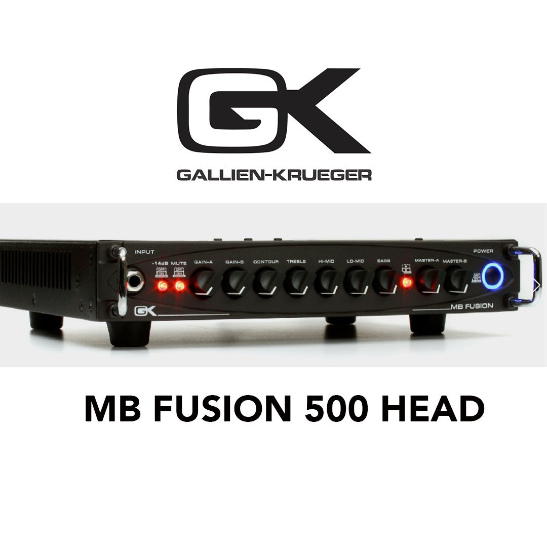 [ 反拍樂器 ] GK MB Fusion 500 BASS 真空管 音箱頭 head Gallien Krueger